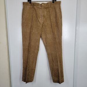 Vintage 90s Polo Ralph Lauren Corduroy Pants Adult 36 x 30 Beige Classic Fit Men